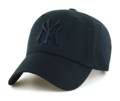 MLB New York Yankees Clean Up Tonal Hat, Black