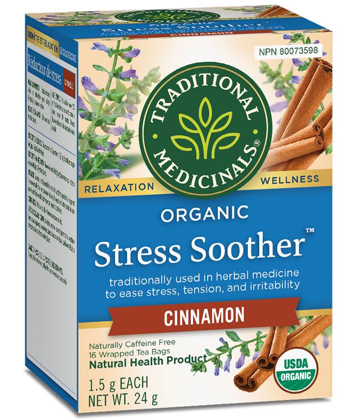 Traditional Medicinals Stress Soother Cinnamon Tea (16 units)