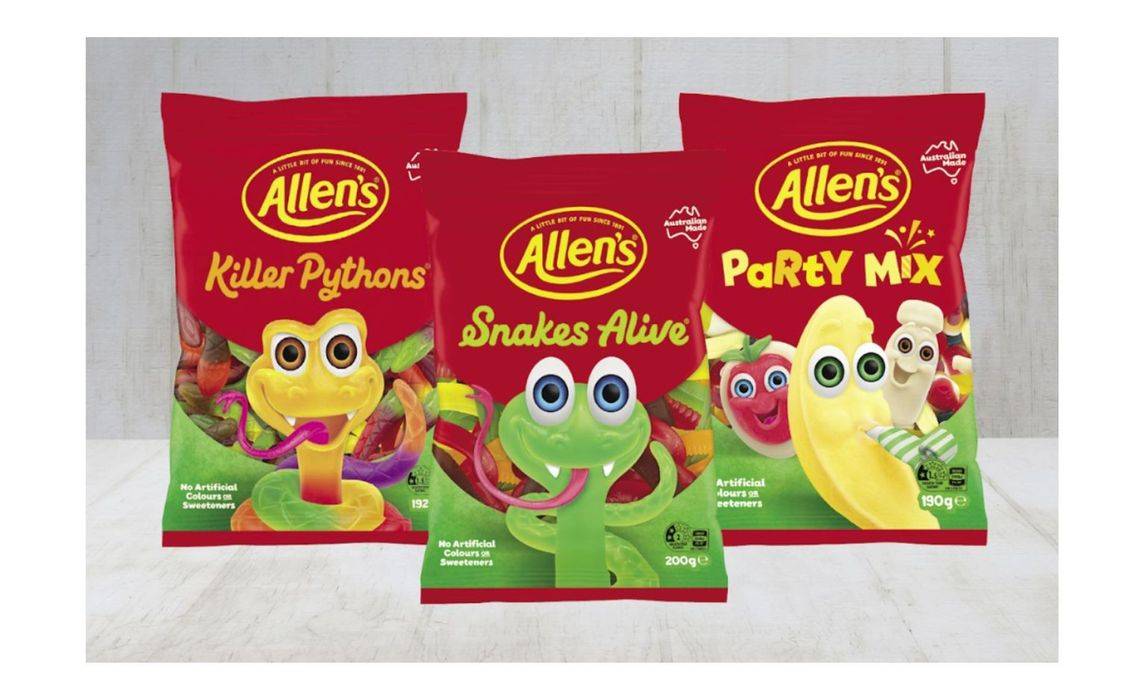 Allens Bagged Lollies 160g - 200g 2 for $12