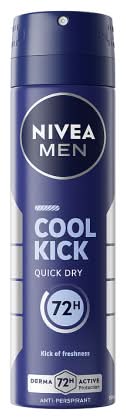 NIVEA Men Deodorant Cool Kick Spray (150ml)
