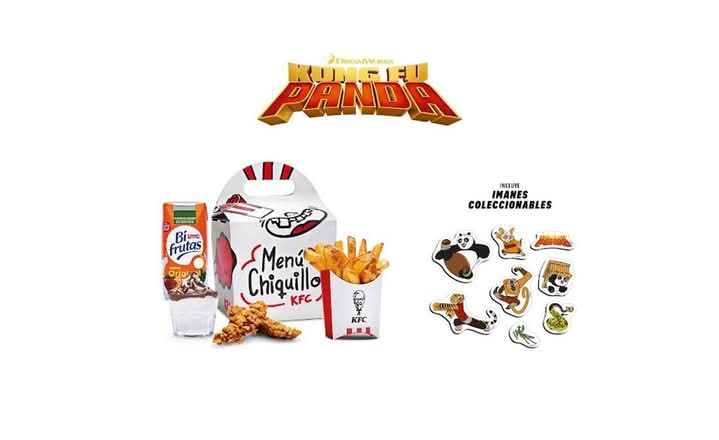 Menú  Chiquillo Tiras