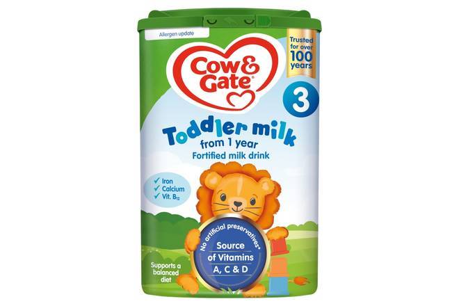 Cow & Gate Toddler Milk 3 Fortified Milk Drink From 1 Year 800g