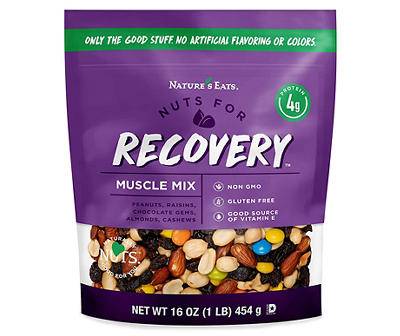 Nuts For Recovery Muscle Trail Mix, 16 Oz.