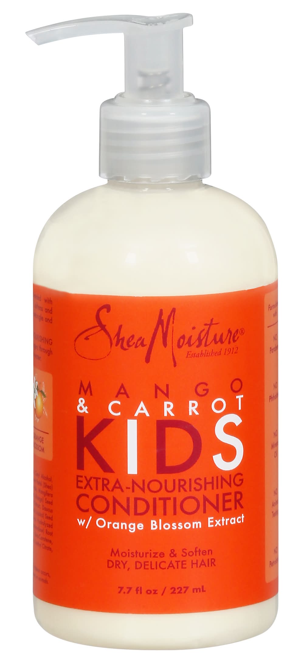 SheaMoisture Kids Mango & Carrot Extra Nourishing Conditioner W/ Orange Blossom Extract (8 fl oz)