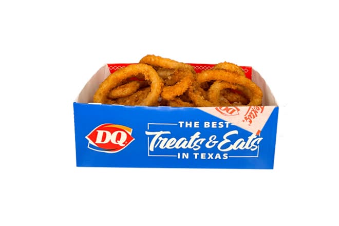 Basket Of Onion Rings