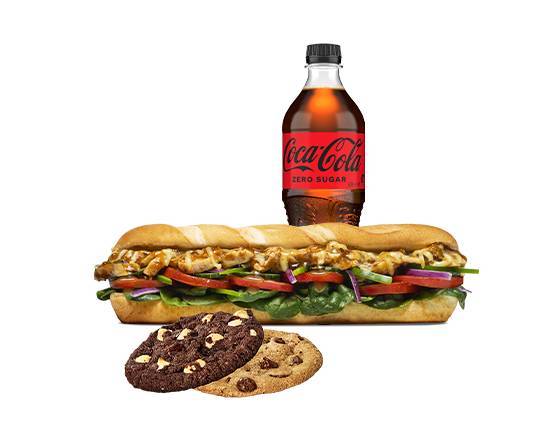 Sweet Onion Chicken Teriyaki Subway Footlong® Combo