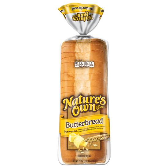 Nature's Own Butter Bread Slices