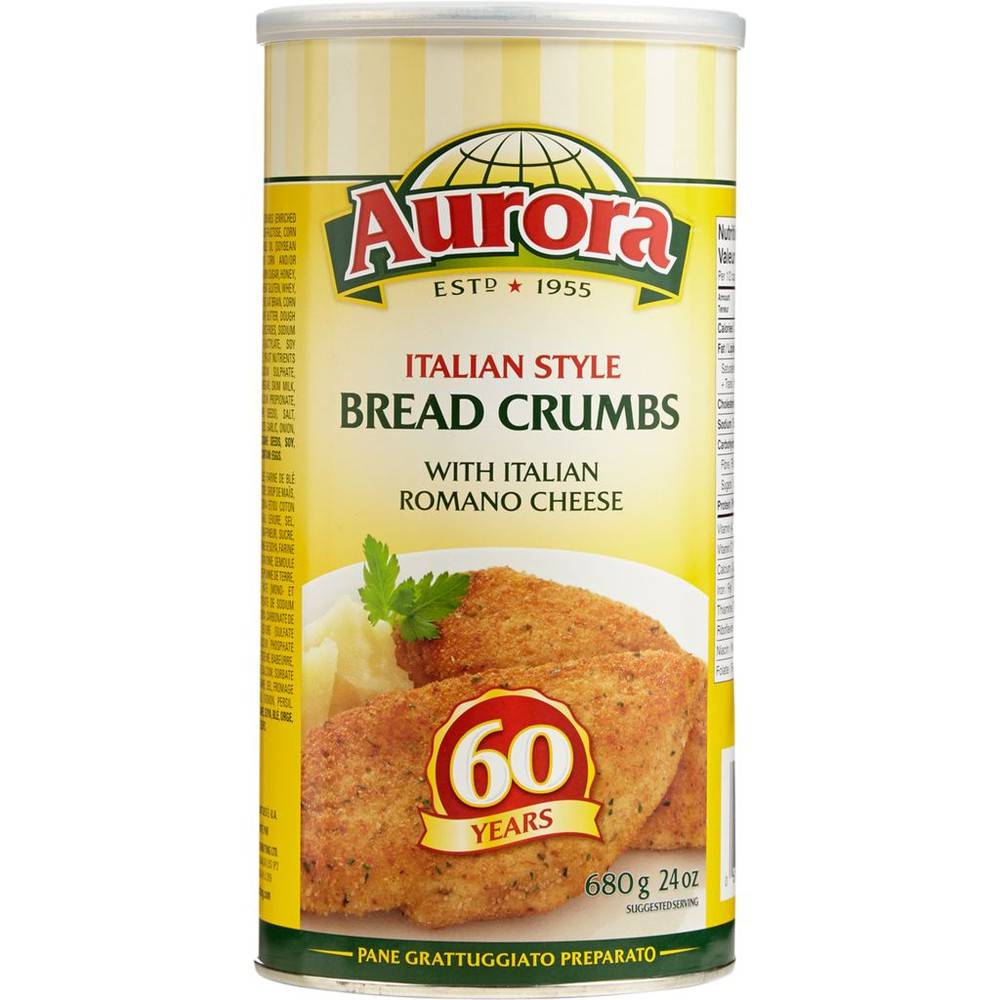 Aurora Italian Style Bread Crumbs With Italian Romano Cheese (680 g)