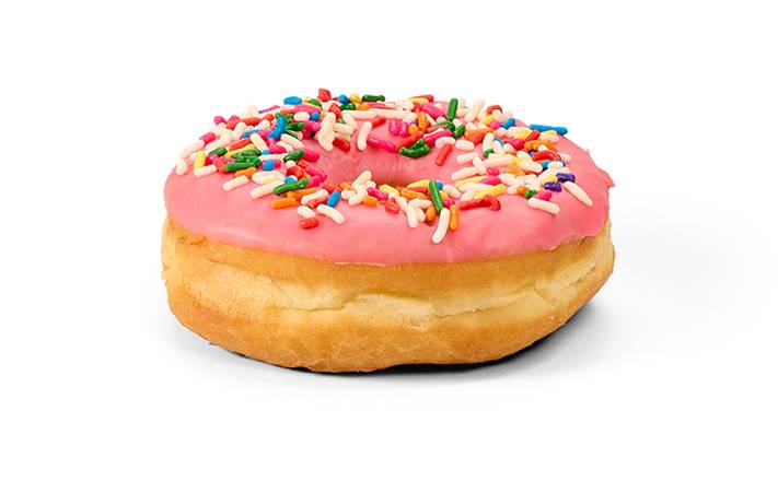 Strawberry Frosted Donut