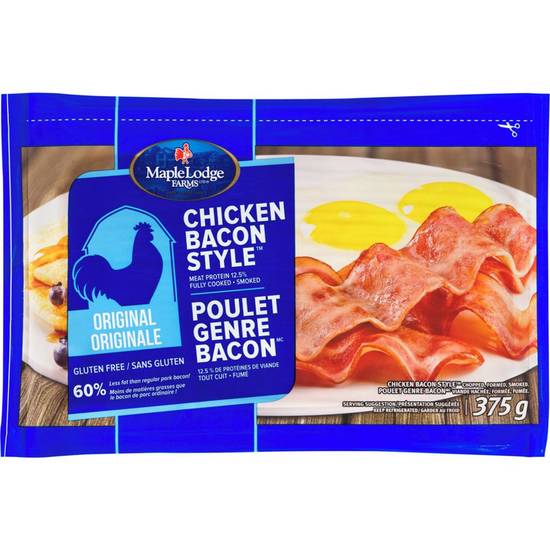 Maple Lodge Farms Chicken Bacon Style (375 g)