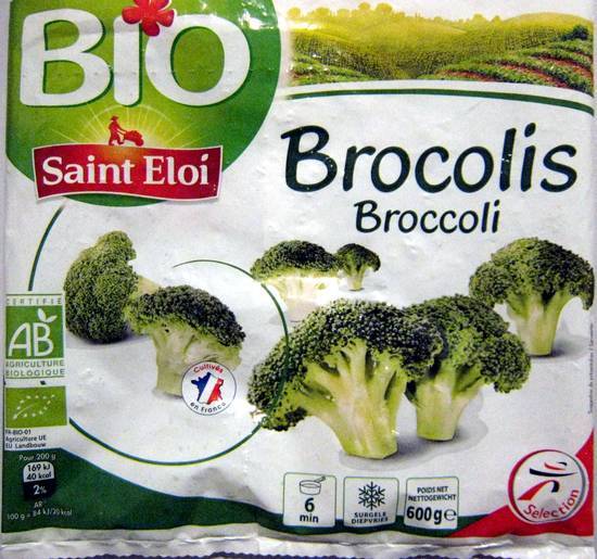 Brocolis bio - saint eloi - 600g