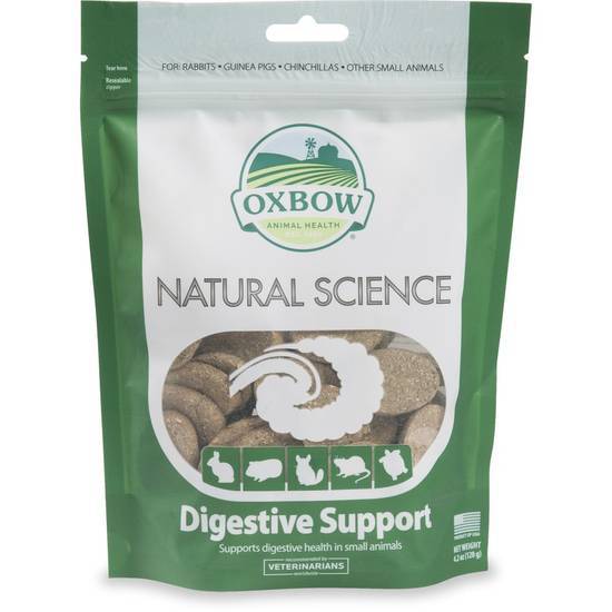 Oxbow Natural Science Digestive Support Hay Tabs, 60 Count ( 60 count)