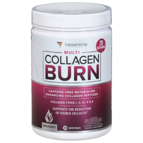 Vitauthority Unflavored Multi Collagen Burn