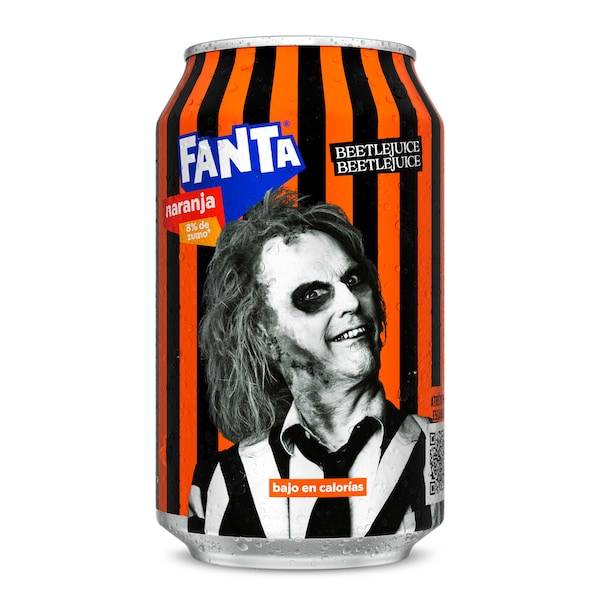 Refresco de naranja Fanta lata 33 cl