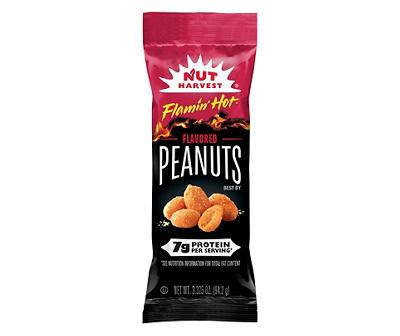Flamin' Hot Whole Peanuts, 3.33 Oz.