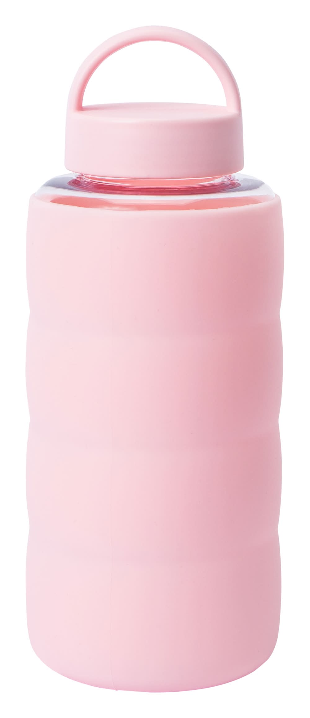 Bubble Bottle With Straw 27oz Bright Pink