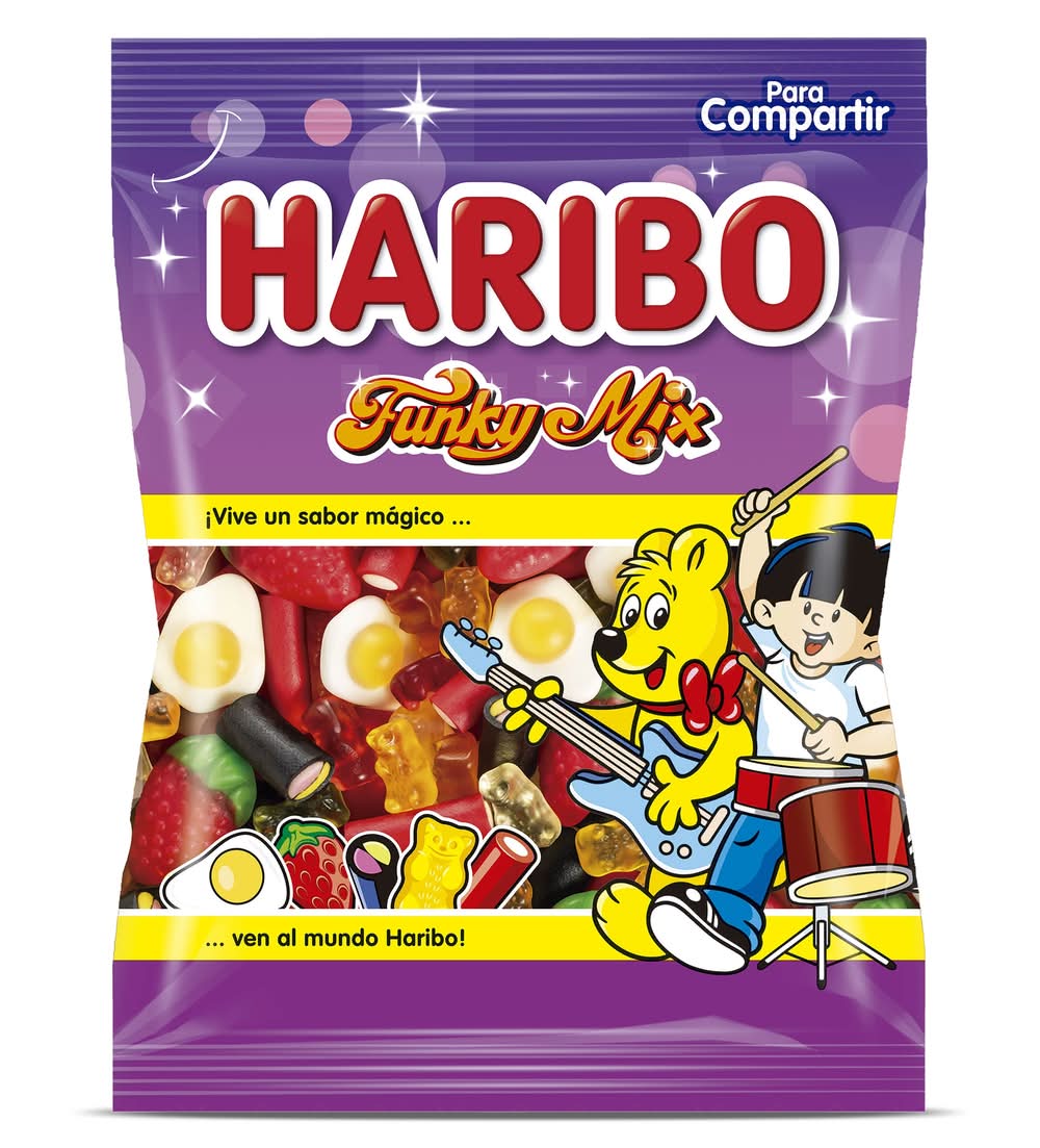Golosinas Funky Mix Haribo Bolsa 150 G
