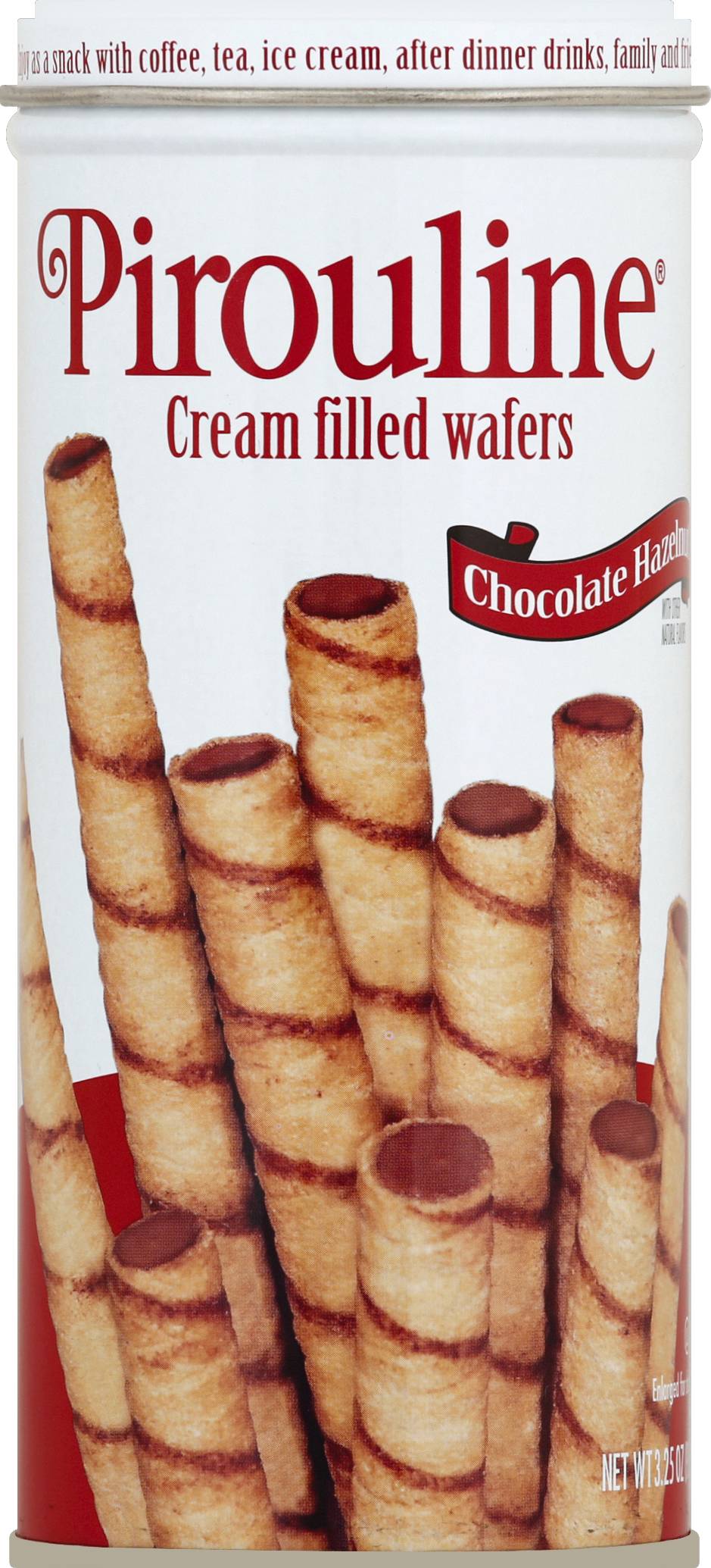 Pirouline Chocolate Hazelnut Cream Filled Wafers (3.3 oz)