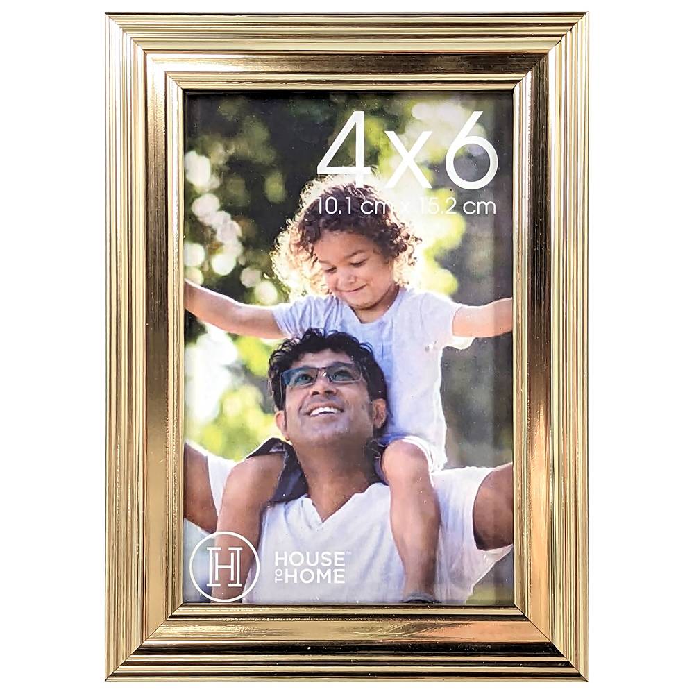 House To Home Champagne Picture Frame, 4X6