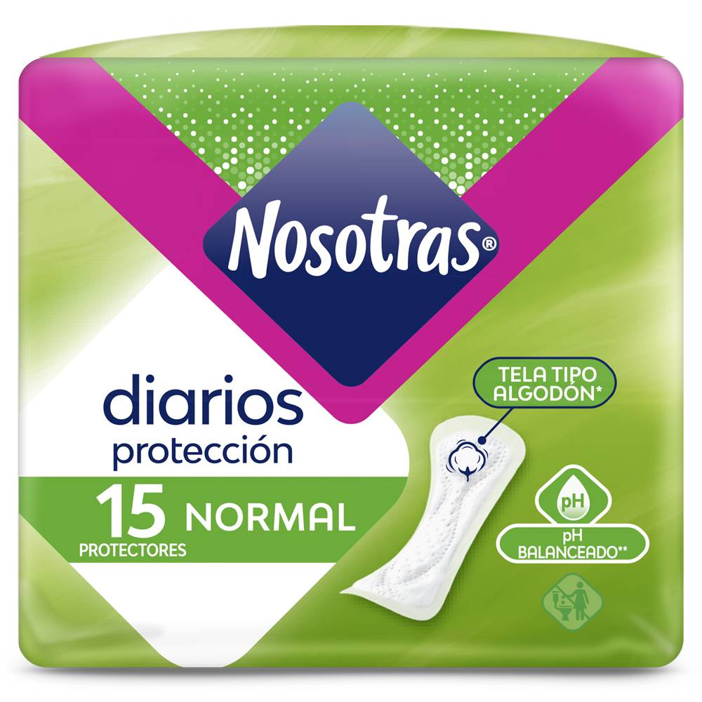 Nosotras PROTECTOR DIARIO NORMAL *15