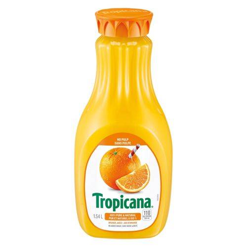 Tropicana 100% orange sans pulpe - orange juice with no pulp (1.54 l)