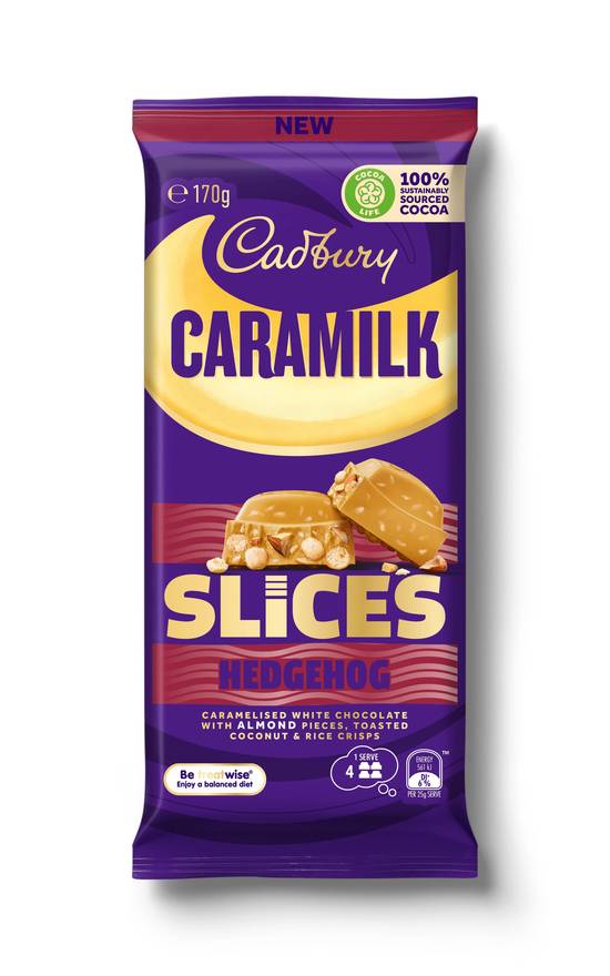 Cadbury Caramilk Hedgehog Slice Block 165g