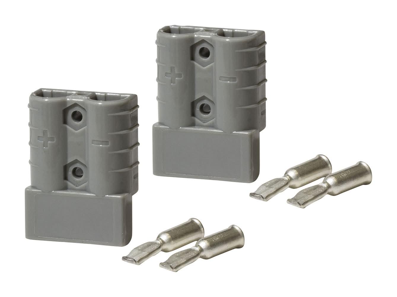 KT Solar 50A Grey HD Connector KTHDC502S - Twin Pack