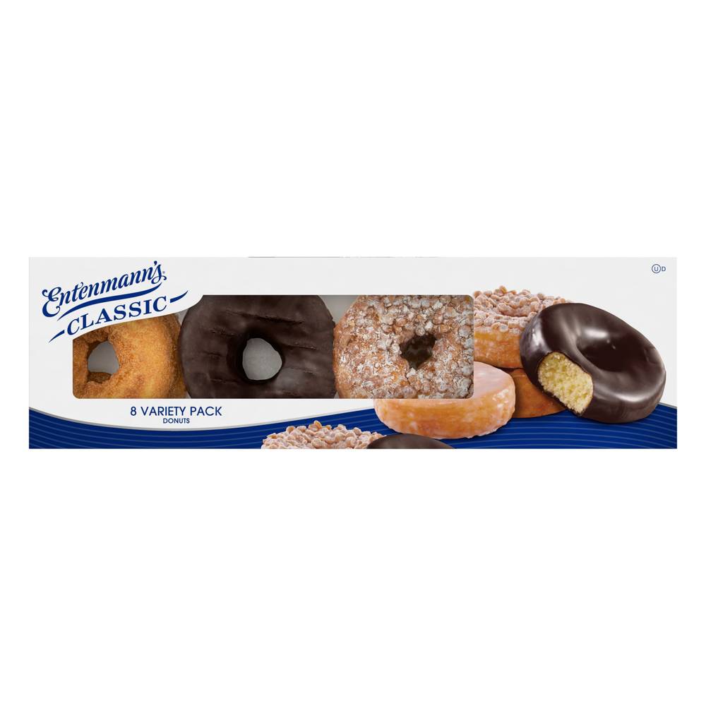 Entenmann's Variety pack Donuts (16.8 oz, 8 ct)