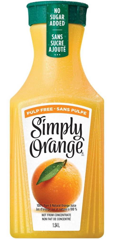 Simply Pulp Free Orange Juice (1.54 L)