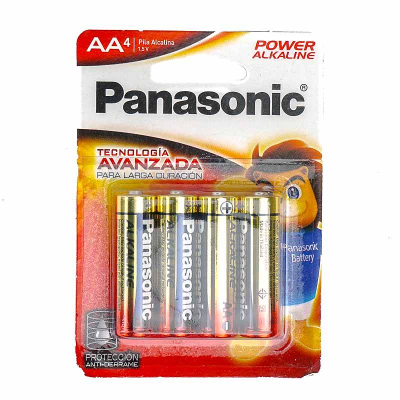 Panasonic baterías power alkaline aa4 (blíster 4 unids)
