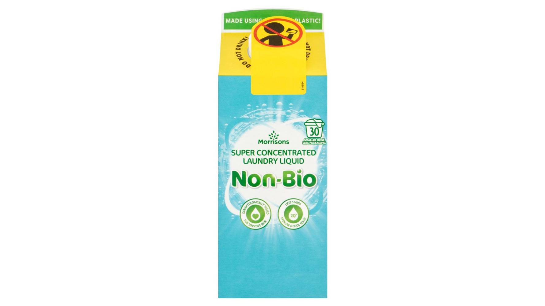 Morrisons Non-Bio Super Concentrate Liquid (750g)