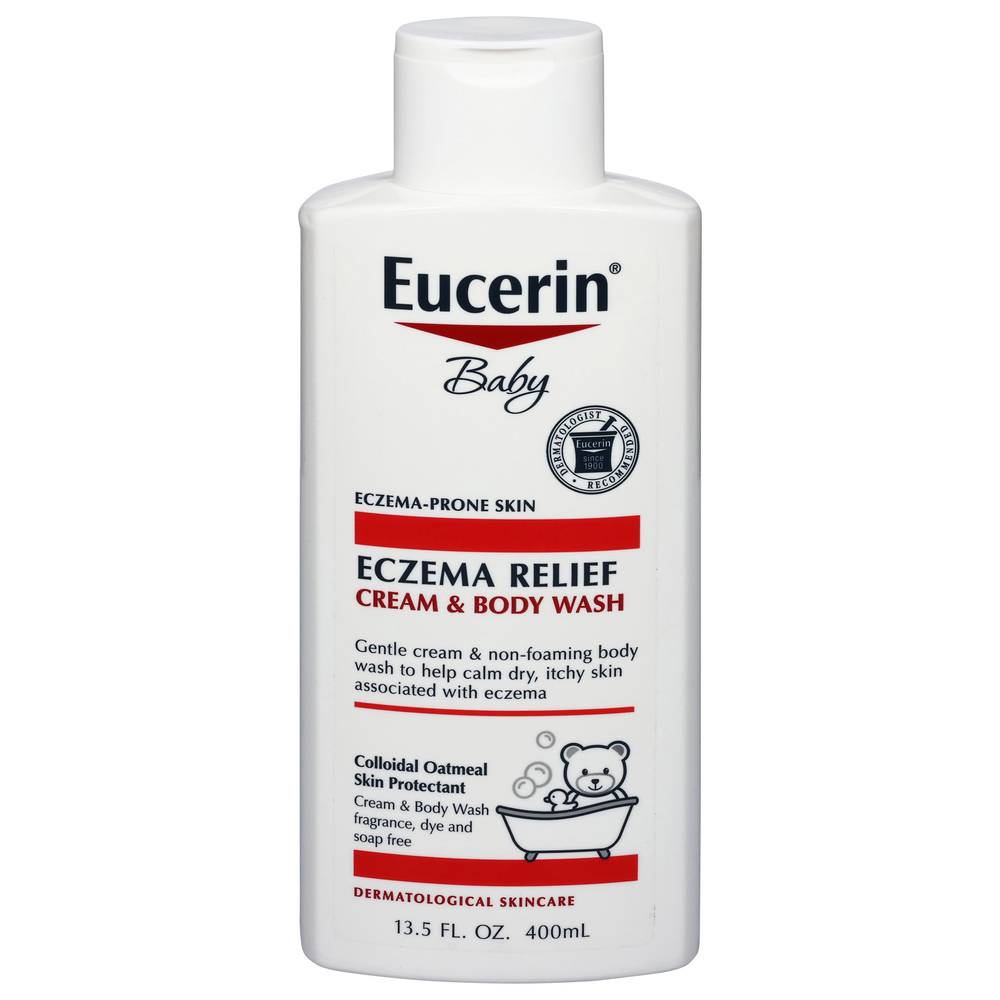 Eucerin Baby Baby Eczema Relief Cream Body Wash (14 oz)