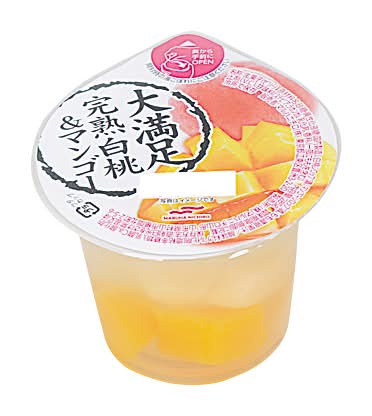 大満足完熟白桃&マンゴー(285g)*