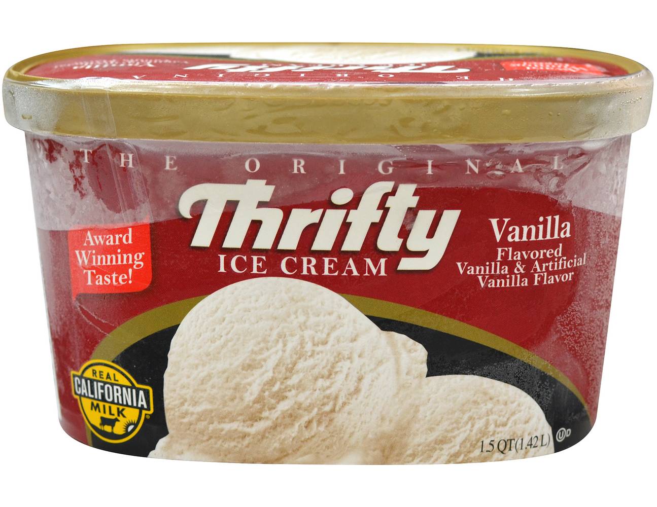 Thrifty · Helado sabor vainilla (1,42 L)