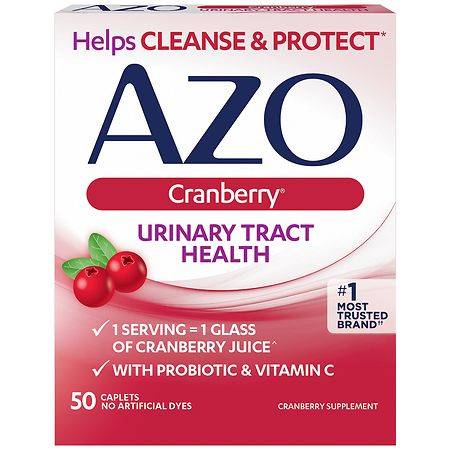 Azo Cranberry Urinary Tract Health Caplets