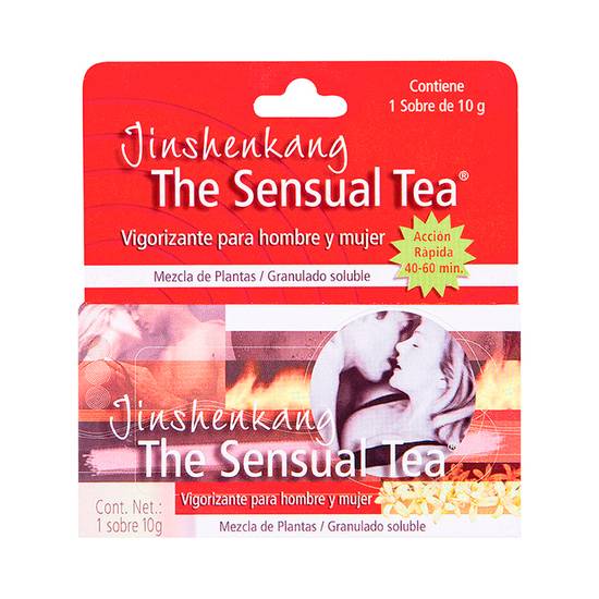 The sensual tea mezcla de hierbas vigorizante (10 g)