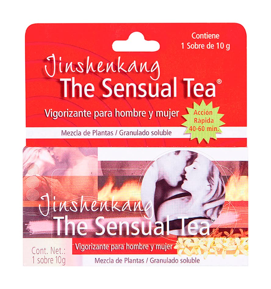 The Sensual Tea · Mezcla de hierbas jinshenkang vigorizante sexual en sobre, unisex (10 g)