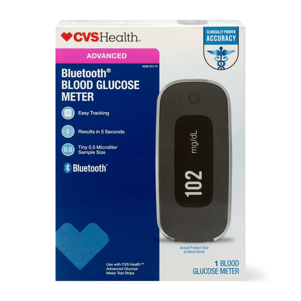 Cvs Health Bluetooth Blood Glucose Meter