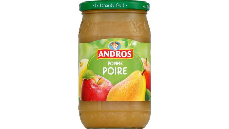 Andros Dessert de pomme et poire Le pot de 750g