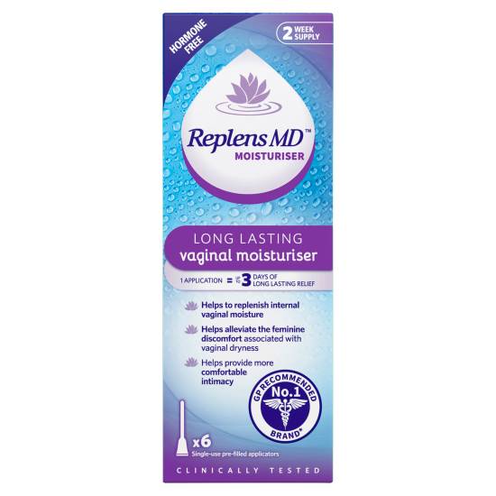 Replens Vaginal Moisturiser (6 pack)