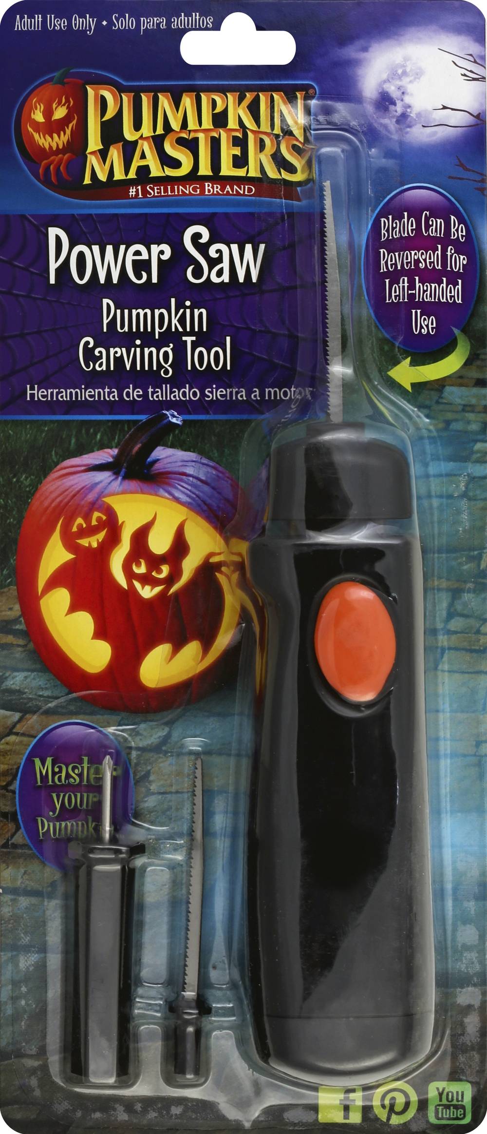 Pumpkin Masters Carving Tool, Pumpkin Blister pack