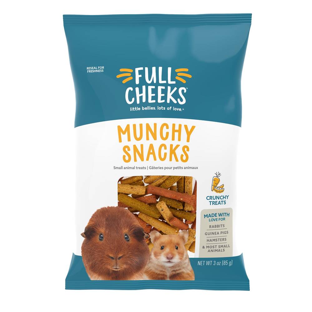 Full Cheeks™ Small Pet Munchy Snacks (Size: 3 Oz)