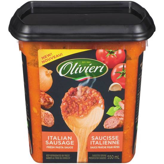 Olivieri rosée - pasta sauce, creamy ros‚ (600 ml)