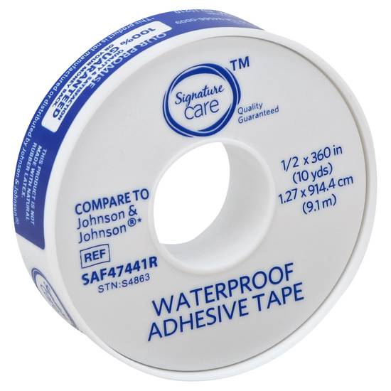 Signature Care 10 Yds Waterproof Adhesive Tape (1 roll)