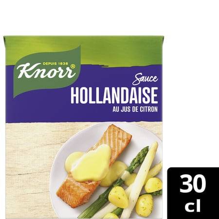 Sauce Hollandaise au Jus de Citron KNORR - la brique de 30 cl