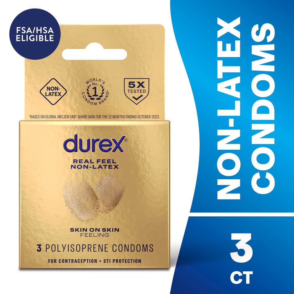 Durex Real Feel Non-Latex Condoms