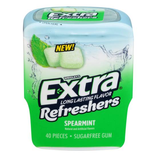 Extra Refreshers Spearmint Chewing Gum (40 ct)