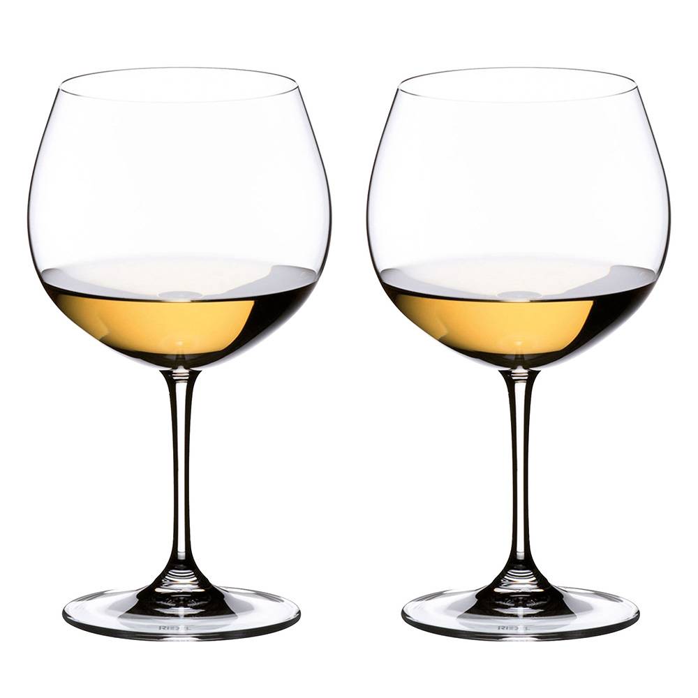 RIEDEL Vinum Chardonnay Montrachet White Wine Glass Set, 600 ml, White (2 ct)