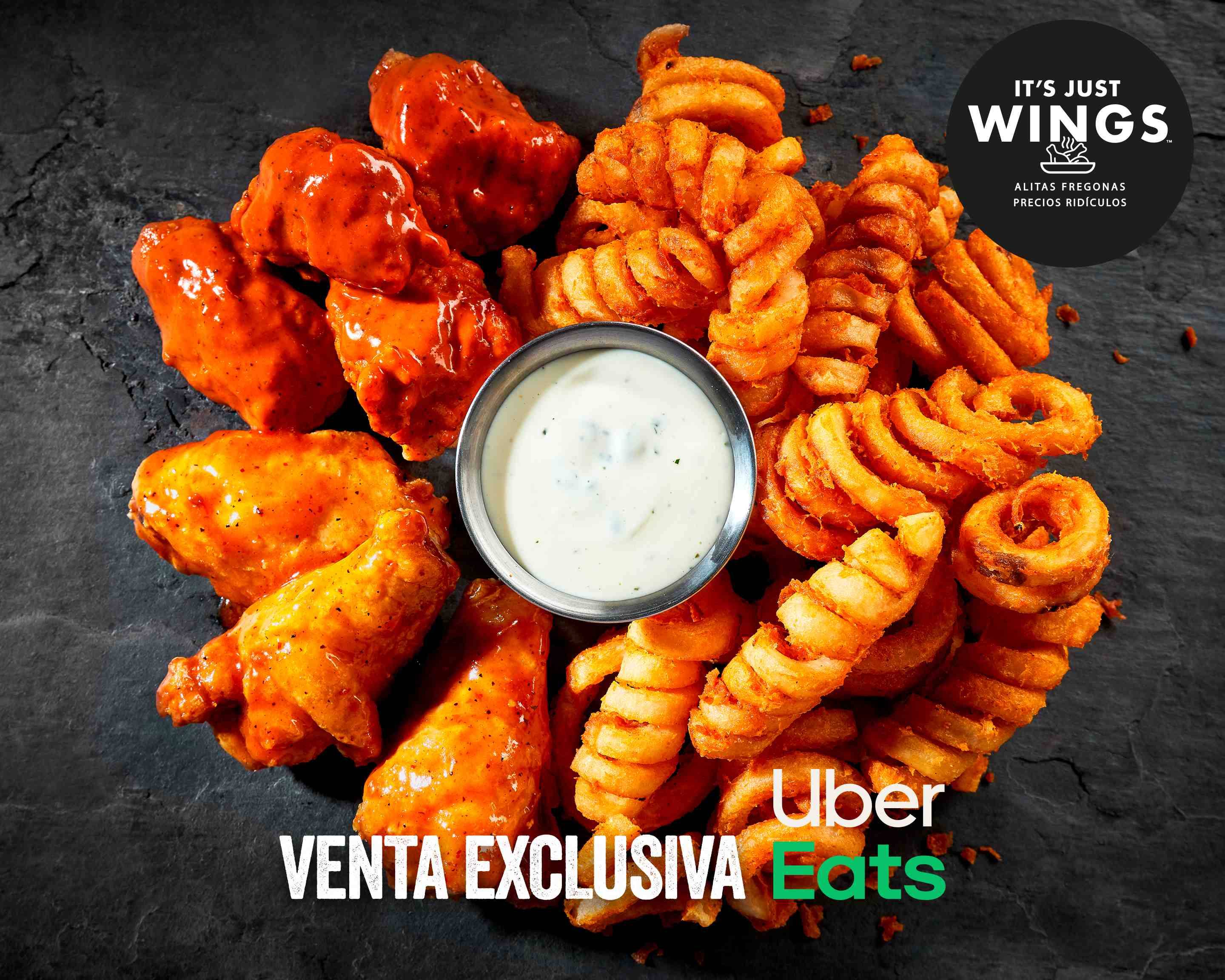 It's Just Wings (Chihuahua Fashion Mall) Menu Delivery【Menu &  Prices】Chihuahua | Uber Eats