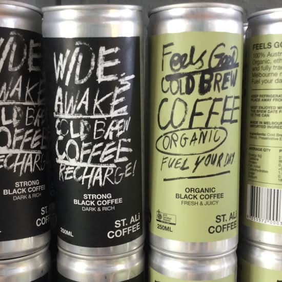 Cold Brew/Oat Latte Can